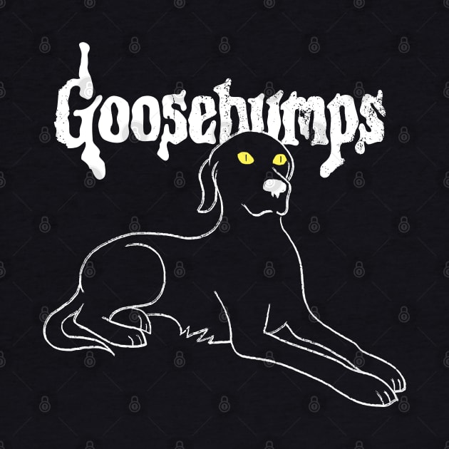 Minimalist Goosebumps Dog by thecalgee